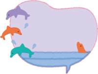 海豚的流行对话框