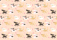 dog pattern-cute background