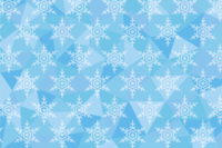 Winter background free illustration (ice pattern and snowflake)