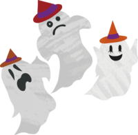 Halloween (cute ghosts)