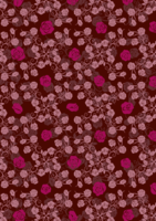 Cool rose pattern background with 3 color tones