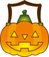 Pumpkin lantern (pumpkin with hollowed out eyes and mouth)-Autumn