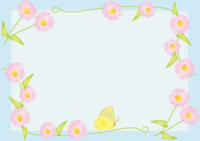 Harujion Spring flower frame