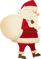 Fashionable Santa Claus (sideways)