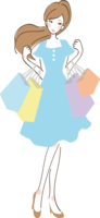 Shopping woman