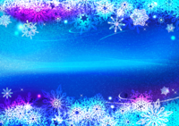 Christmas (blue-blue) background illustration image