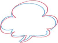 Handwritten style balloon illustration / balloon