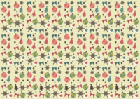 冬柄イラスト(クリスマスグッズ)