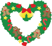 クリスマス(ハート)