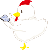 Rooster-Cute smartphone 2017 Zodiac