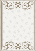 Retro flower pattern-French fashionable frame Frame