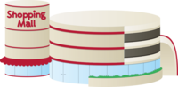 ショッピングモール-建物