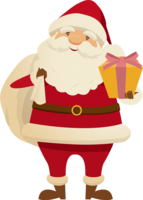 时尚的圣诞老人(赠送礼物)