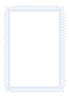 Lace-shaped decorative frame with round dots-Wedding-Fashionable vertical frame Frame