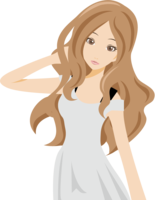 女性誌-表紙風ポーズ