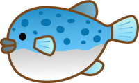 Cute blowfish