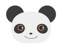 Cute panda material