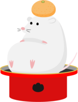Kagami mochi-style mouse