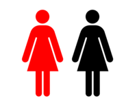 Female-Person silhouette