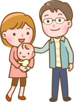 Family-Baby and couple