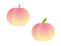 Peach material
