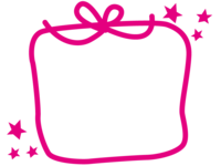 礼物(粉红色)的框架