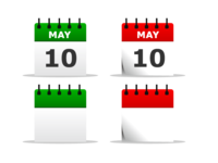 Calendar illustration-Icon