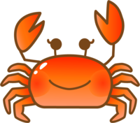 Cute Sawa crab