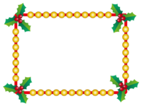 Christmas-Hiiragi frame