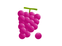 Grape (Grape)-Delaware-Fruits