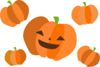 Halloween-Pumpkin ghost
