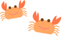 两只螃蟹