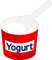 Cup yogurt