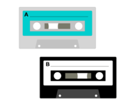 カセットテープ素材