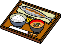 焼き魚-サンマ定食