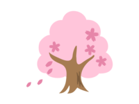 桜の木素材