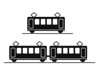 Train-Railway illustration icon