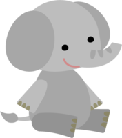 Cute elephant (elephant)