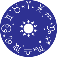12 constellation circle of horoscope (horoscope)