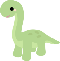かわいい恐竜(ブラキオサウルス)
