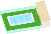 学校のプール