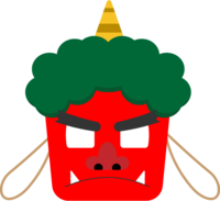 Akaoni's mask