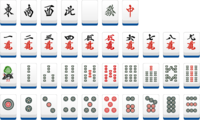 Mahjong-Mahjong tile set