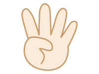 Hand-4-finger