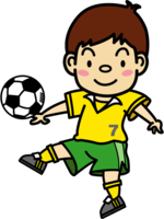サッカー少年