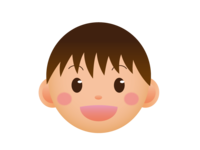 Boy's face icon