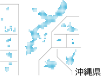 冲绳县方形点的设计地图