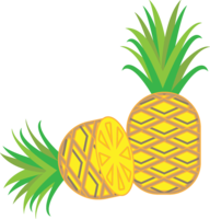 Cut pineapple