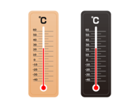 Thermometer material