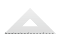 Triangle ruler